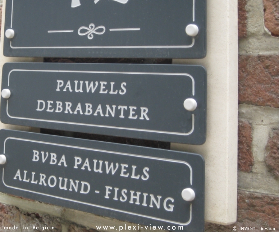 Plaque professionnelle Cottage 02
