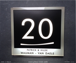 House number LED name LumiLight UC 02