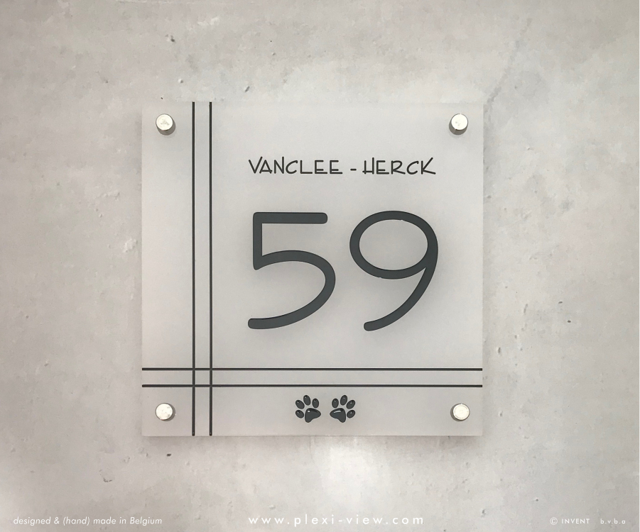 NUMERO DE MAISON DESIGN UC4 NUMERO DE MAISON DESIGN UC4