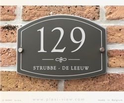 House number, nameplate Cottage COUNTRY WITH REAL-TIME EDITOR