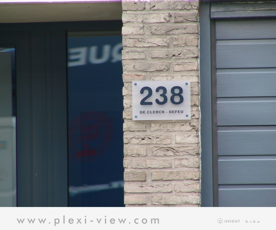NUMERO DE MAISON URH DESIGN