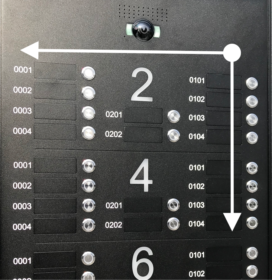 Custom order form – Sfera Luna panels for BTicino video door entry