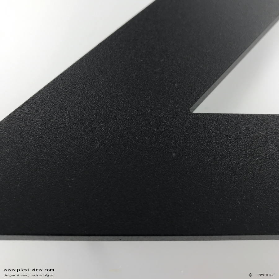 Numero civico 2D 30cm – Fresato artigianalmente