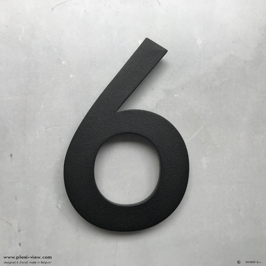 Numero civico 2D 25cm – Fresato artigianalmente