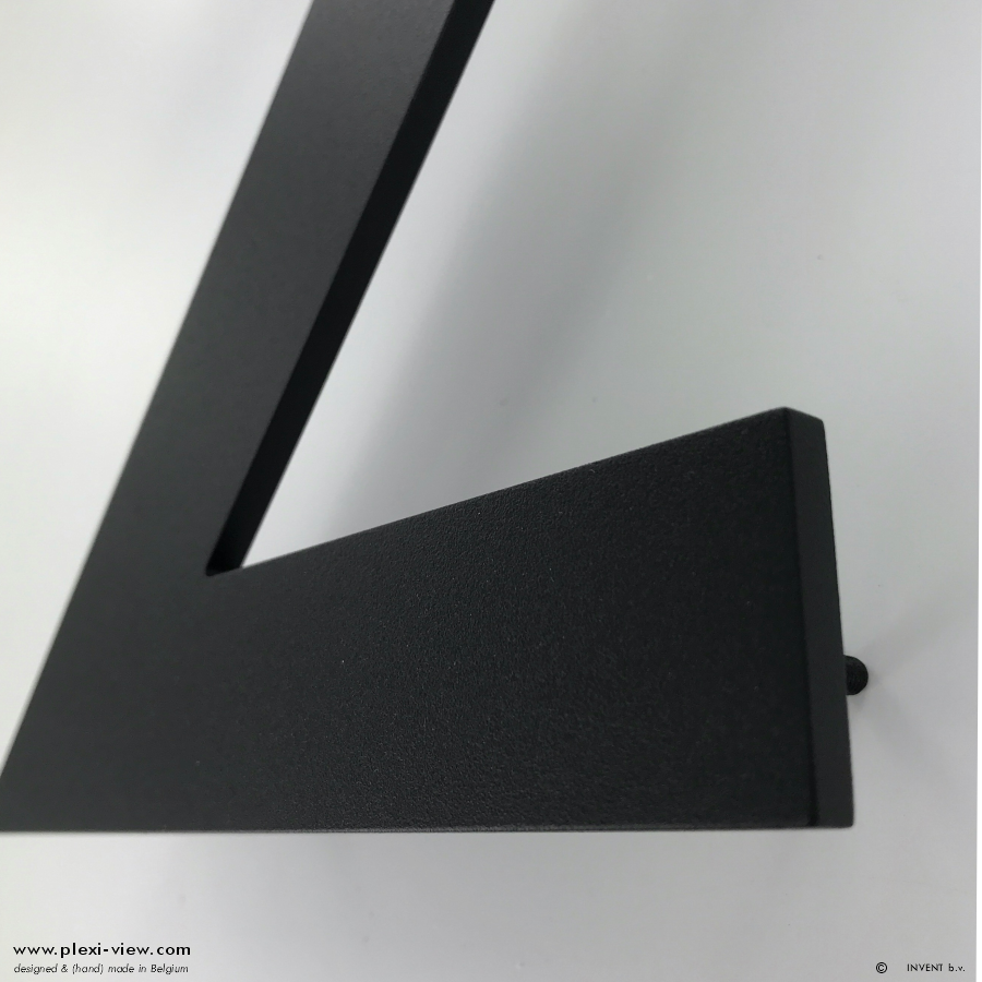 Numero civico 2D 30cm – Fresato artigianalmente