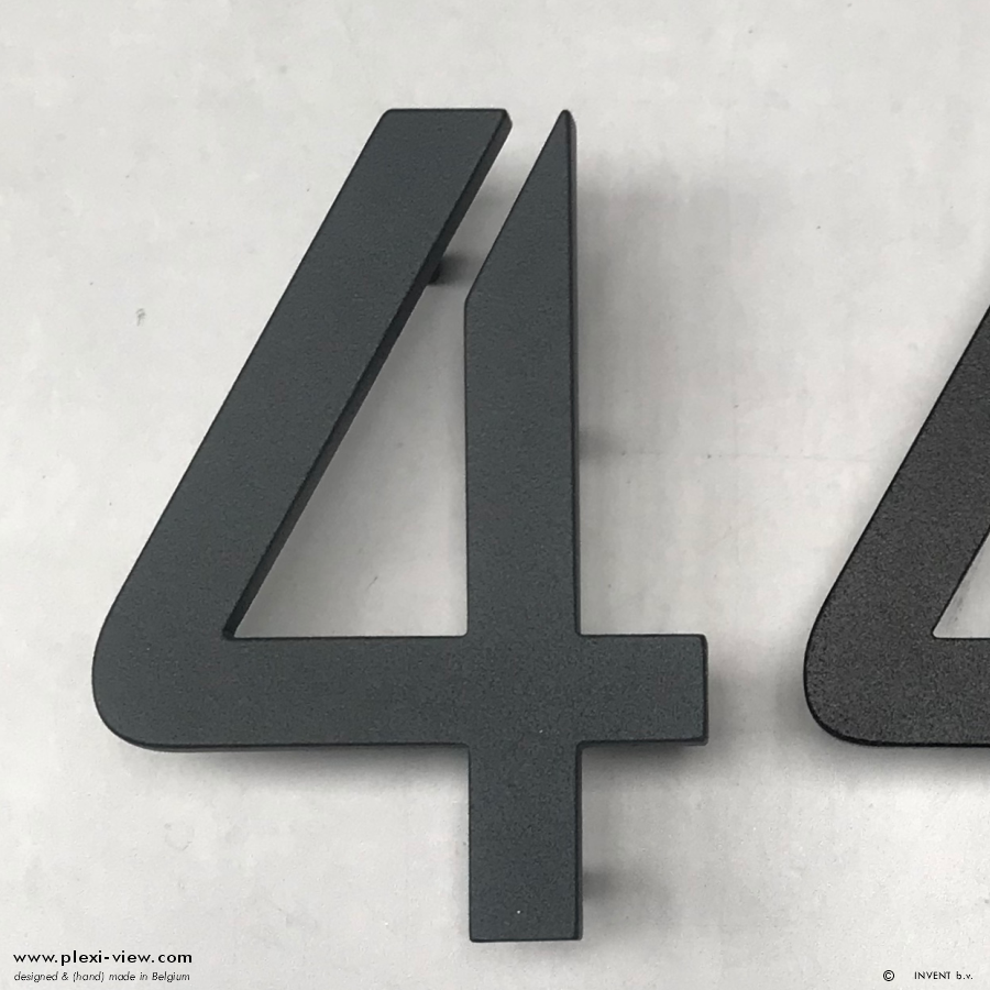 NUMERO DE MAISON 2D 20cm  Fraisé artisanalement