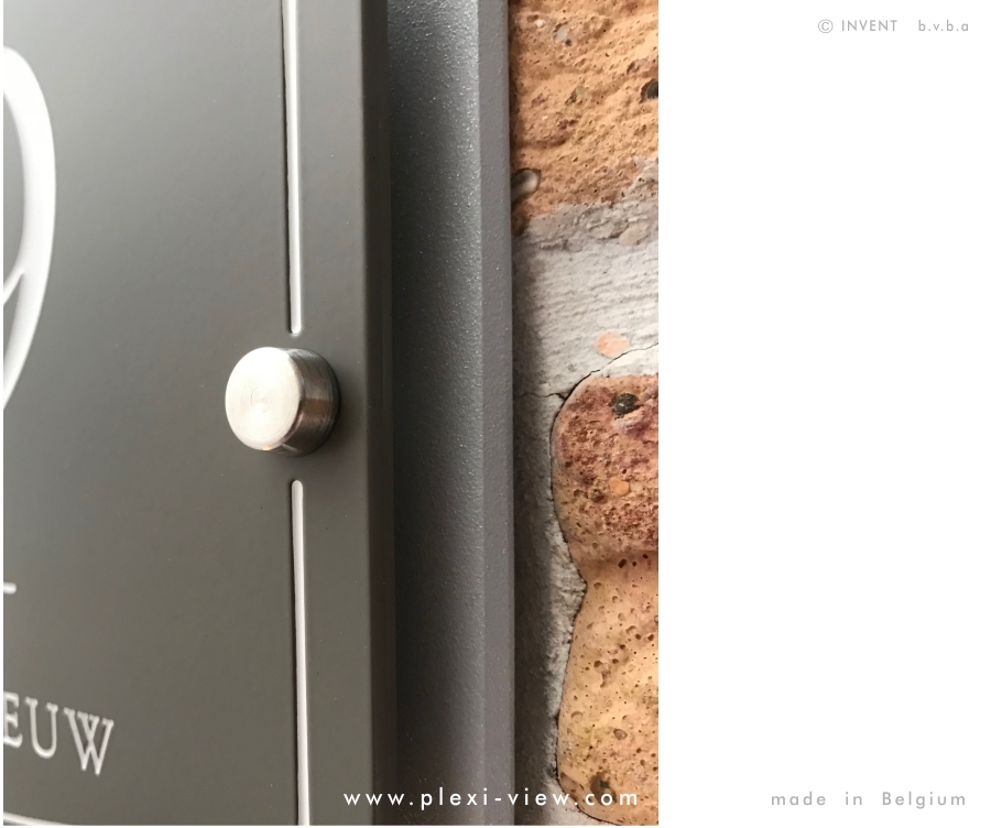 House number, nameplate Cottage COUNTRY WITH REAL-TIME EDITOR