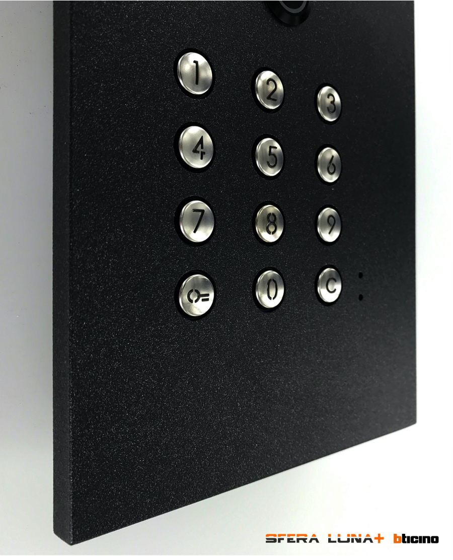 Tastiera Metallica Tutto Davanti Legrand Bticino - Per Citofoni Esterni Condominiali - Foto 6