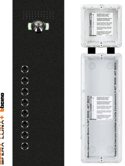 SFERA LUNA+8 Push-button Video Intercom System – High-End Bticino