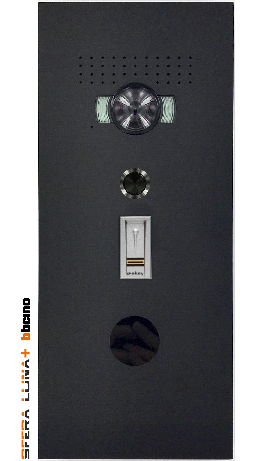 SFERA LUNA+ Fingerprint Reader Ekey & Badge Reader Video entry panel High-End Bticino (350030)