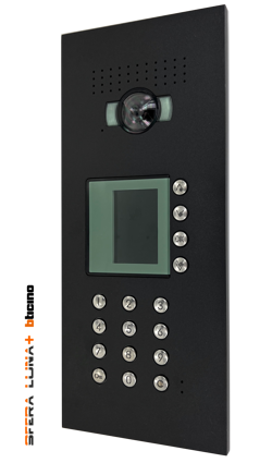 SFERA LUNA+1 Frontale per pulsantiera Videocitofonica di Bticino con display grafico (350030)