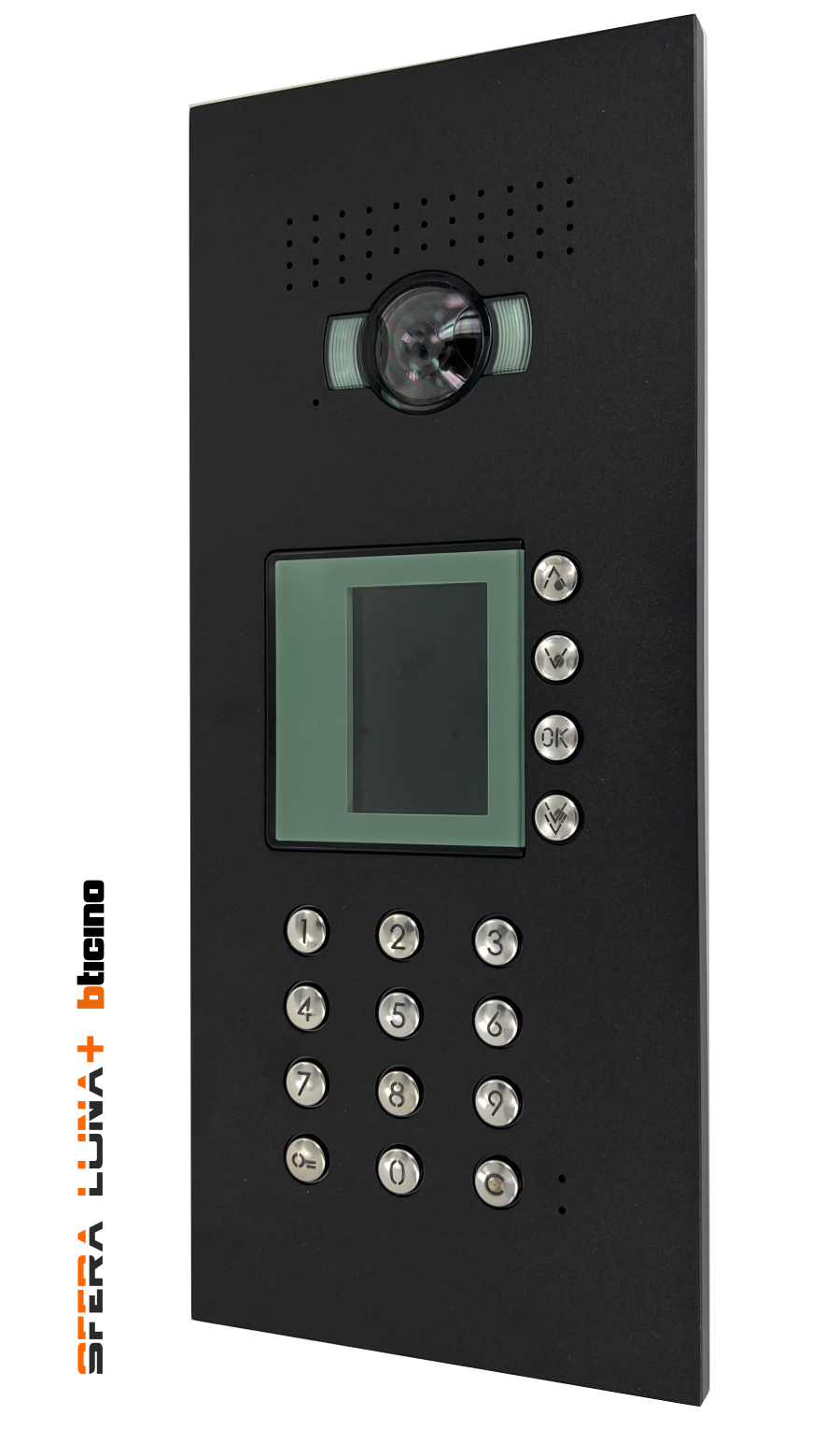 SFERA LUNA+ Ecran Alphanumérique Clavier à code Vidéo-parlophonie BTicino Module haut de gamme  (350030)
