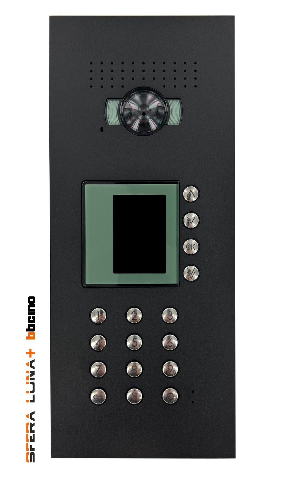 SFERA LUNA+1 Frontale per pulsantiera videocitofonica di Bticino con display grafico