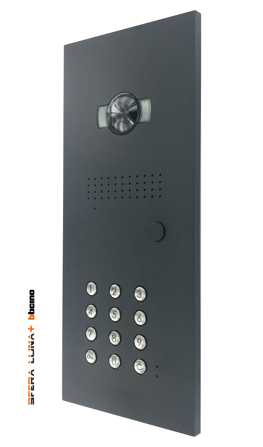 SFERA LUNA+ Frontale per pulsantiera videocitofonica di Bticino con camera, modulo fonico e tastiera numerica