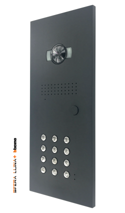 vidéo-parlophonie BTICINO SFERA LUNA+ CAM/AUDIO/CLAVIER À CODE haut de gamme 