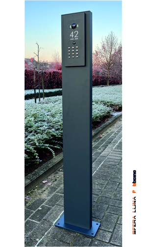 Videofoon- en communicatiezuil voor BTicino Sfera Luna-kits – voor 1, 2 of 3 modules