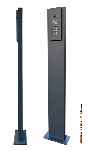 Videofoon- en communicatiezuil voor BTicino Sfera Luna-kits – voor 1, 2 of 3 modules