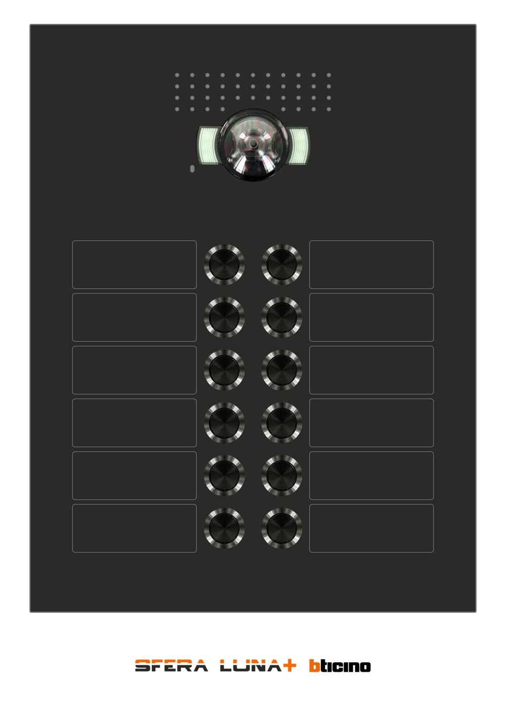 SFERA LUNA BOX 12 Ruftasten für video-sprechanlagen Bticino