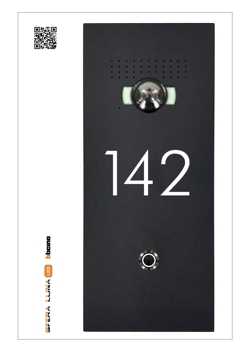 SFERA LUNA+ LED House Number Video Parlofonie High-End Bticino