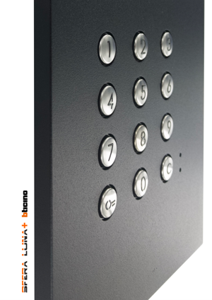 SFERA  LUNA+ Keypad Video Parlofonie High-End Bticino (350030)