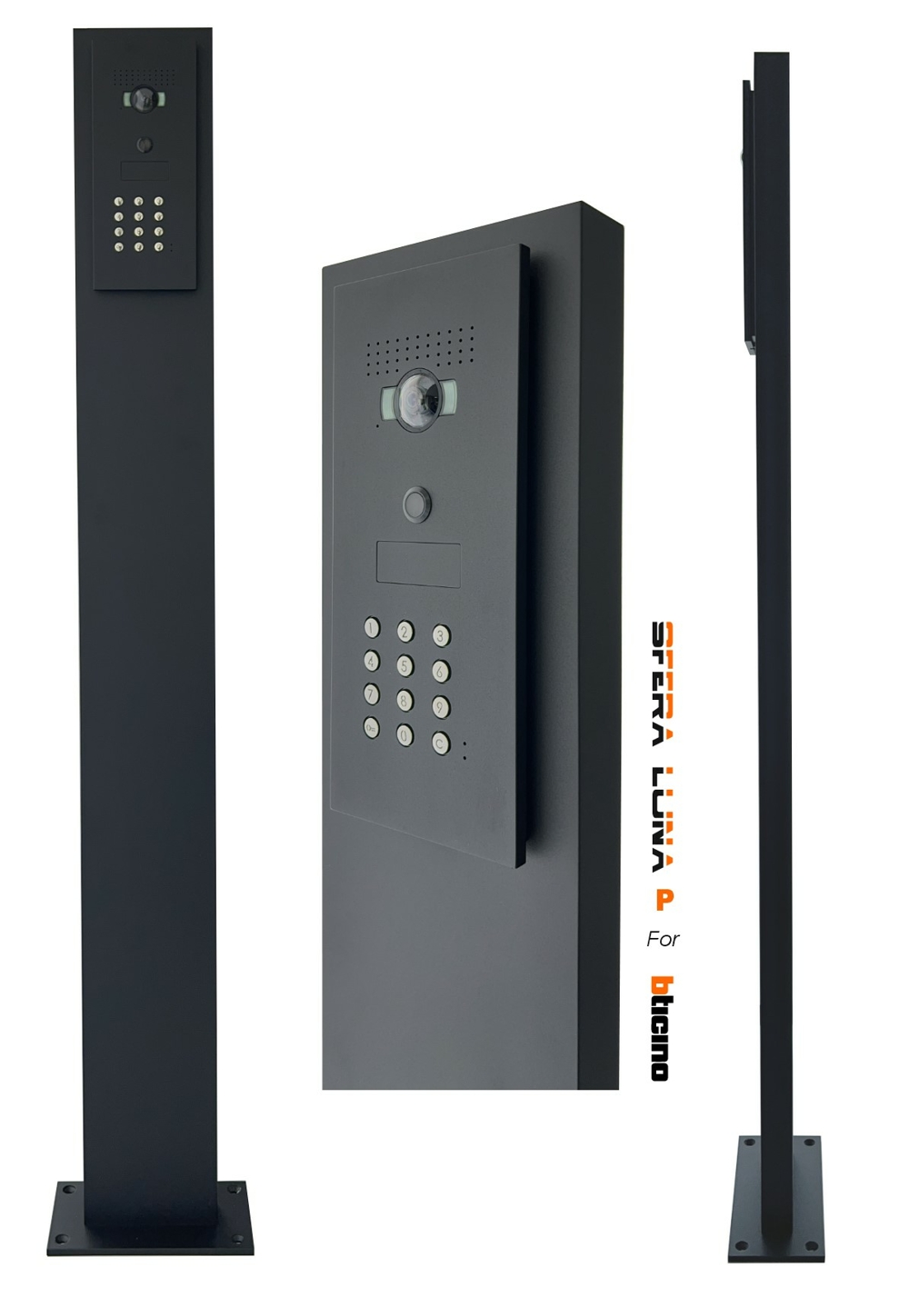 COLONNE VIDÉOPHONE pour KIT Bticino SFERA LUNA COLONNE VIDÉOPHONE pour KIT Bticino SFERA LUNA