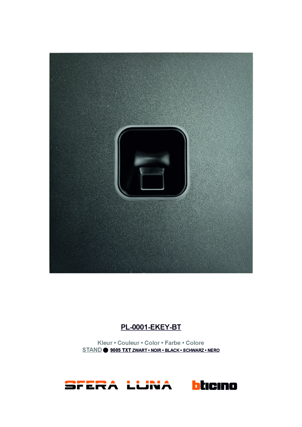 Sfera Luna Ekey Fingerprint (autonome)