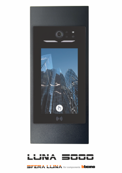 LUNA 5000 Pannello Frontale Premium (per modulo touch Bticino 354000)