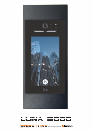 LUNA 5000 Premium Front Panel (for Bticino 354000 Touch Module)