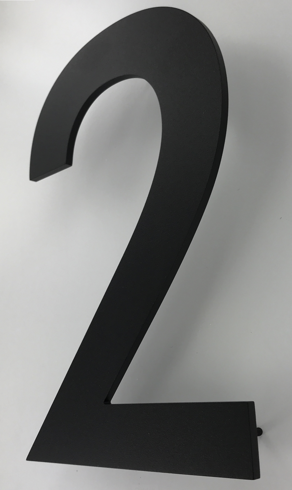 House Number 2D 10cm Artisan Milled