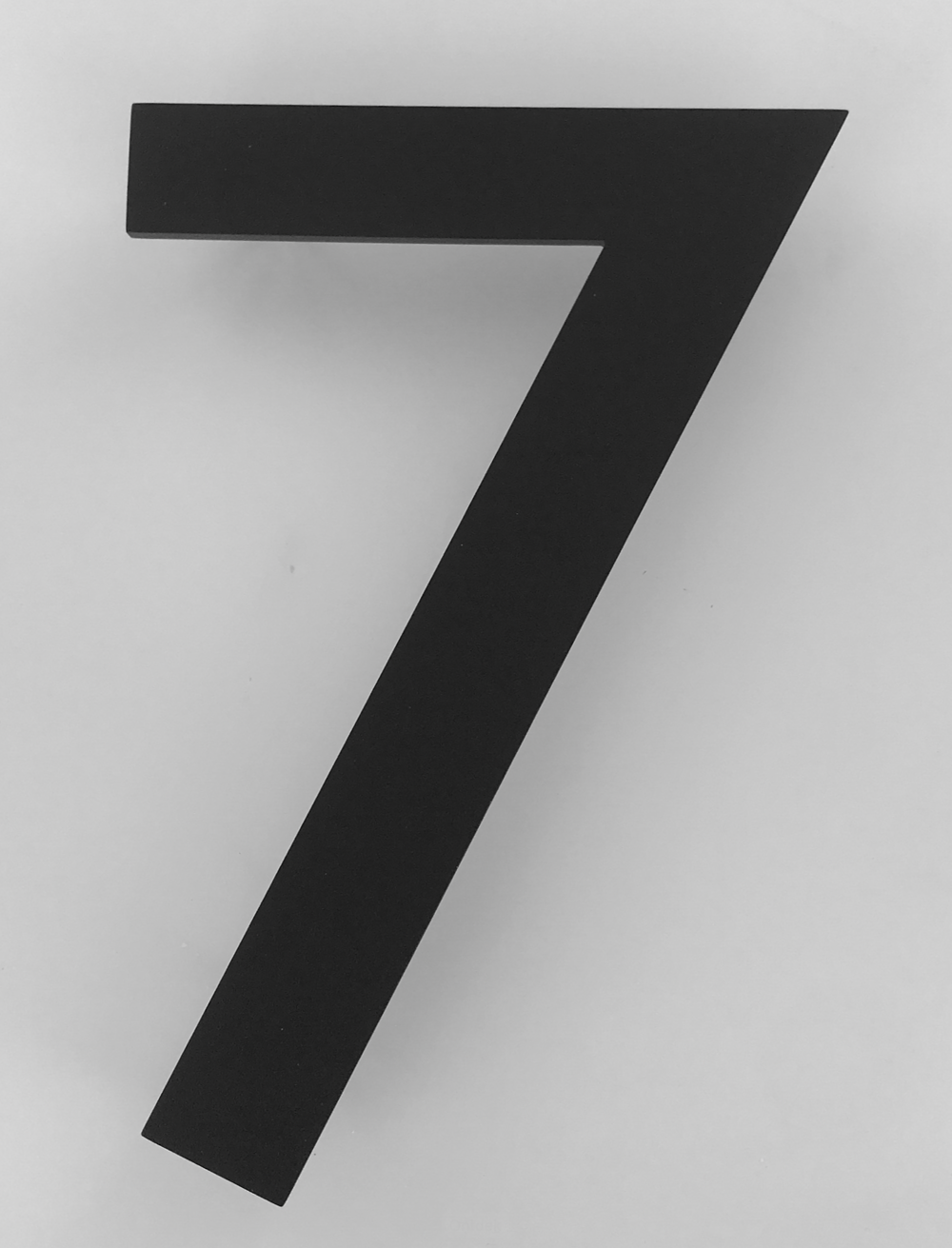 Numero civico 2D 10cm – Fresato artigianalmente