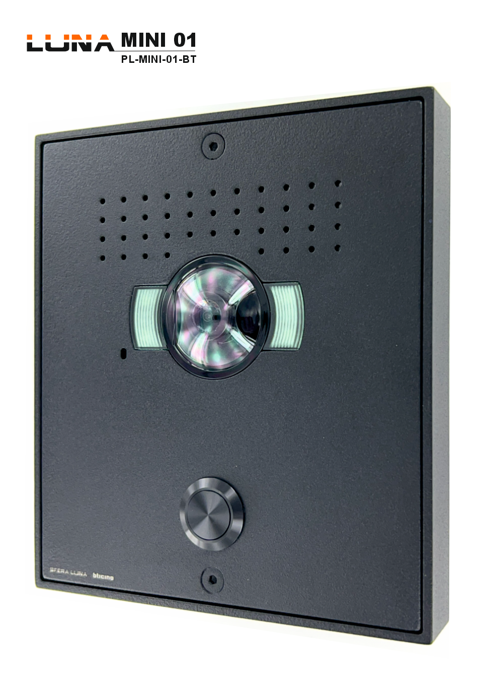 Video: High-End-Gegensprechanlage Bticino SFERA LUNA MINI 01 – Frontblende