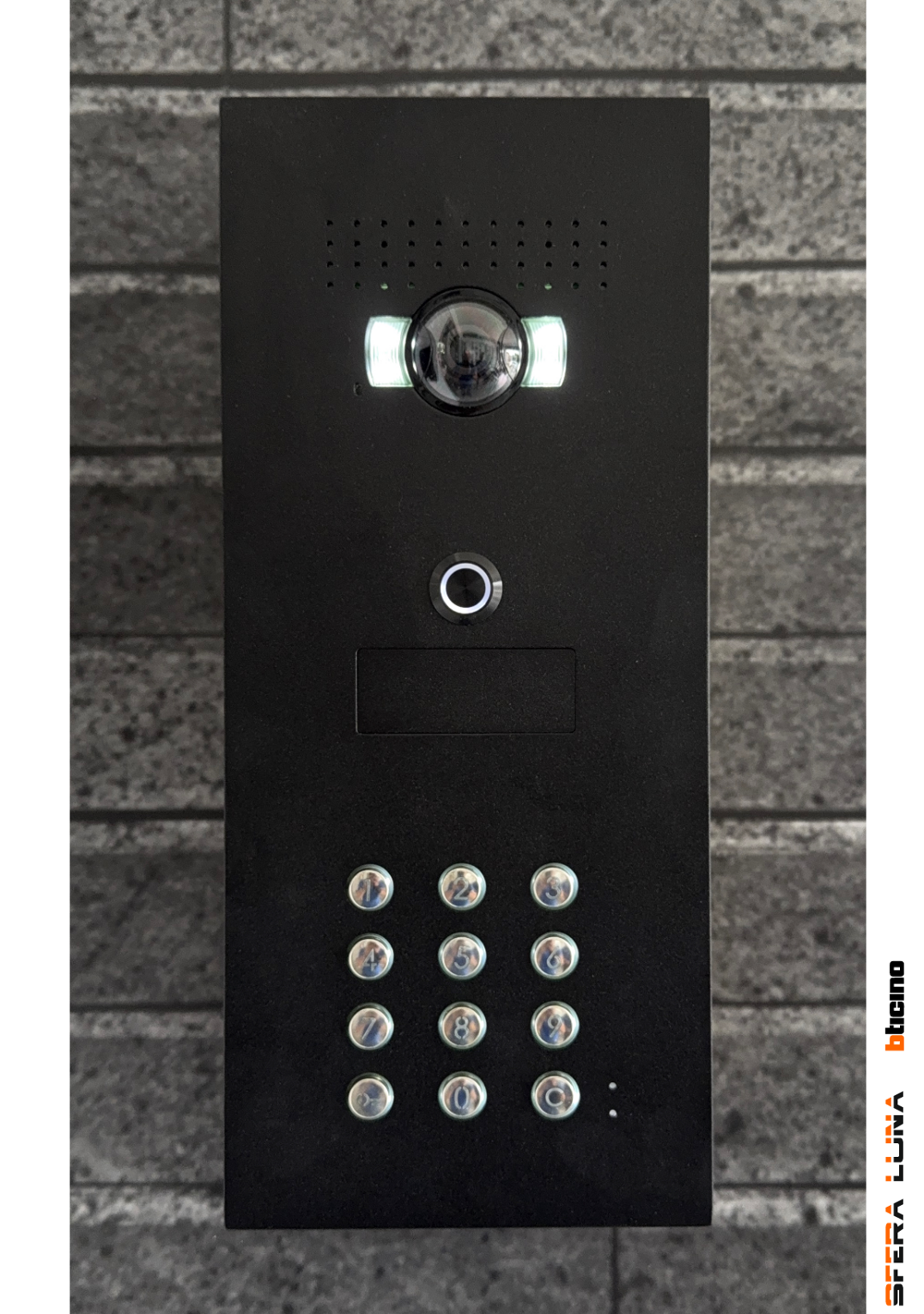 Video Parlofonie High-End Bticino SFERA LUNA+1 code keyboard