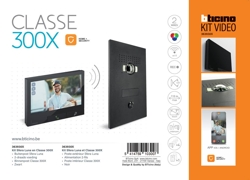 SFERA LUNA Kit 363930X – High-End-Video-Gegensprechanlage mit Innenstation 300X SCHWARZ
