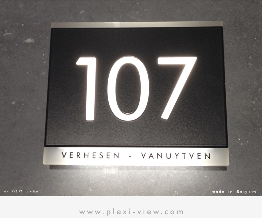 Huisnummer led Lumi UCR Nr/Nm 01 Huisnummer led Lumi UCR Nr/Nm 01