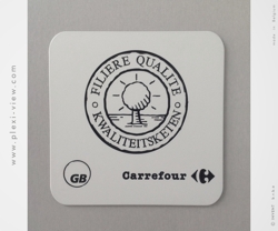 PLAQUE PROFESSIONNELLE DESIGN, Aluminium ANTI GRAFFITI 03