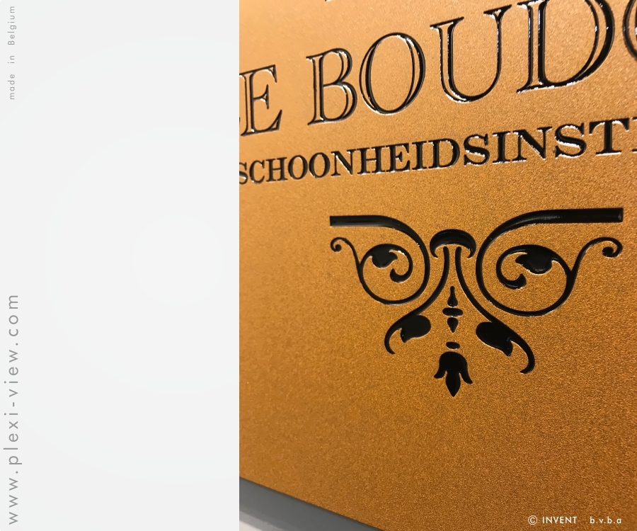 BUSINESS SIGN ALUM DESIGN  ANTI GRAFFITI 05