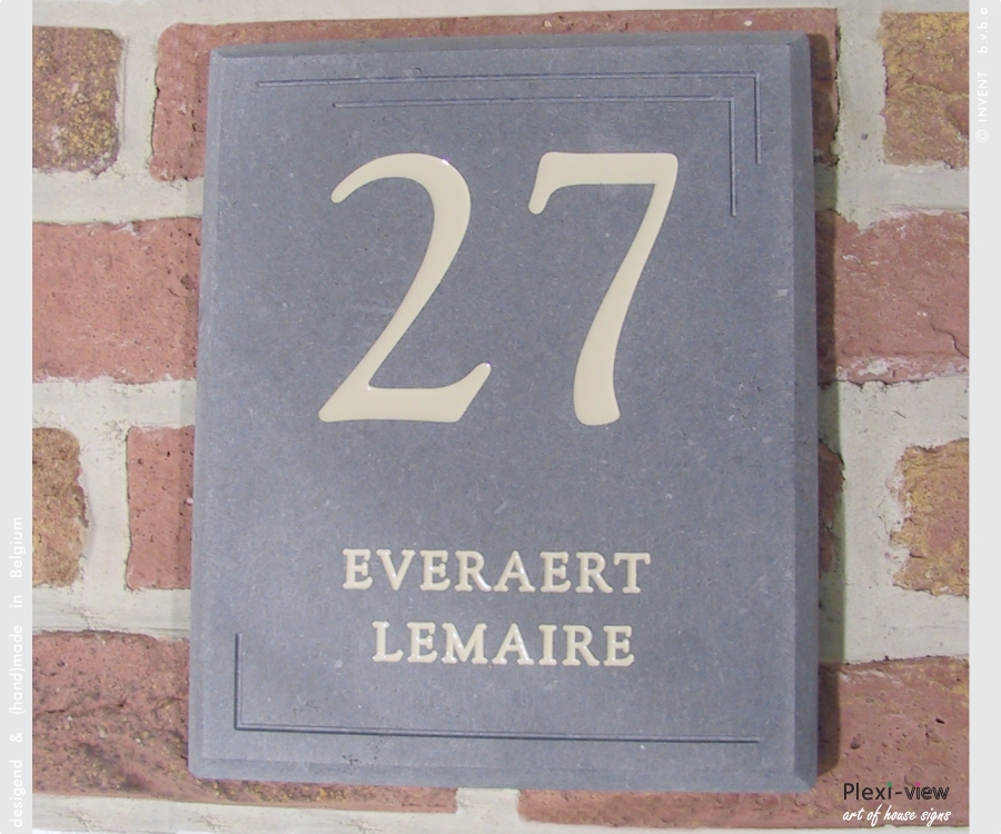Huisnummer StoneStyle 02