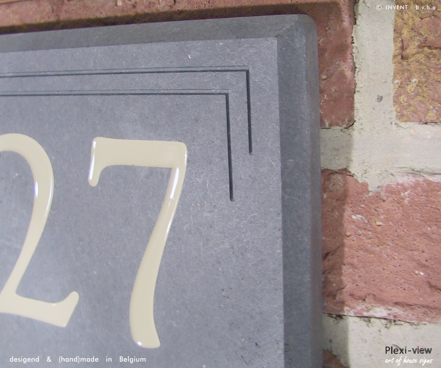 Hausnummern Stone Style 02